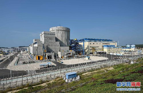 海南有核电站即博鱼体育全站app：昌江核电站正在建设中