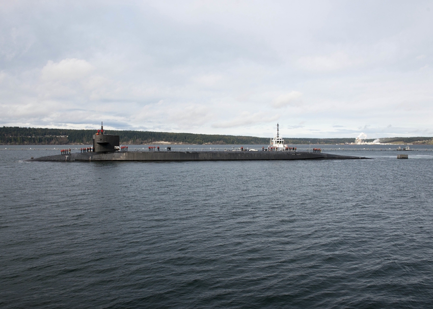 高清:美海军曝光世界最强巡航导弹核潜艇【2】