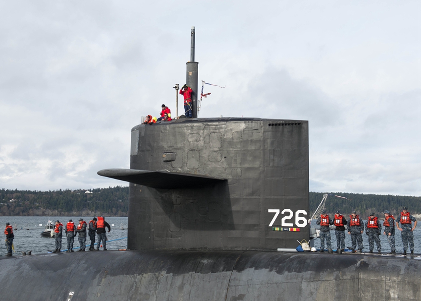 高清:美海军曝光世界最强巡航导弹核潜艇【3】