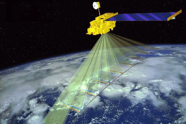 图1.对地观测卫星可造福国民经济
