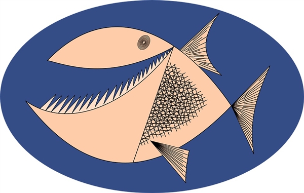 侏罗纪时代的食人鱼化石被找到：主要捕食鱼鳍