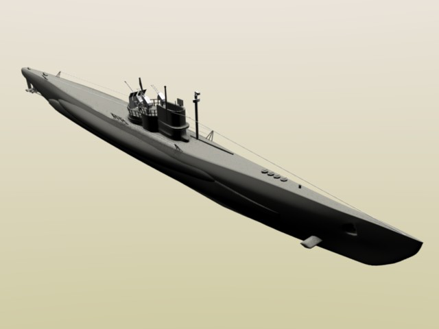 U-1206的模型复原