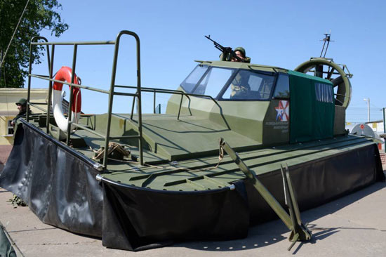 俄罗斯工兵新型气垫船——唯快不破到哪都适用